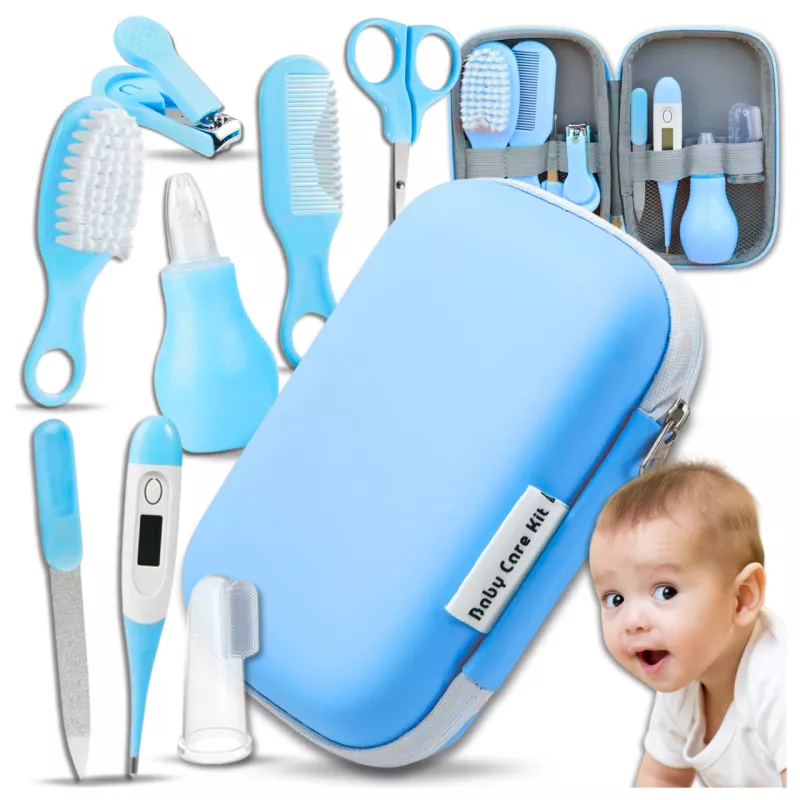 Set Ingrijire NiceKids 9 in 1 pentru Copii, Portabil - imagine 6