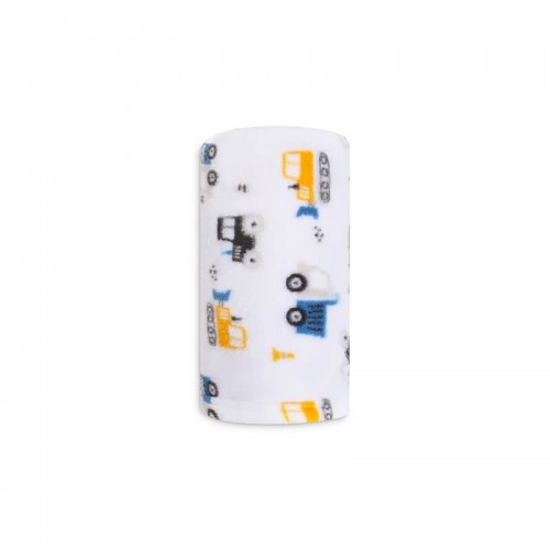 Paturica Fleece Bebe Autovehicule Mother's Choice - imagine 3