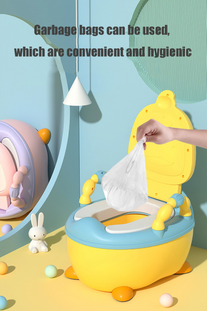 Olita Little Mom Yellow Duck cu Manere și Colac - imagine 2