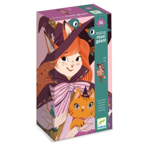 Puzzle Djeco Vrajitoarea Lily 36 piese