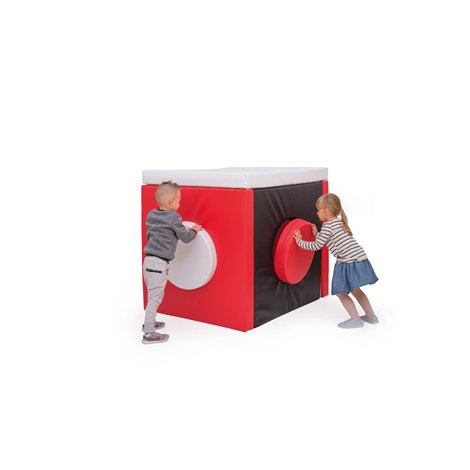 Casuta Puzzle Mirror Moje Bambino - Senzorial - imagine 4