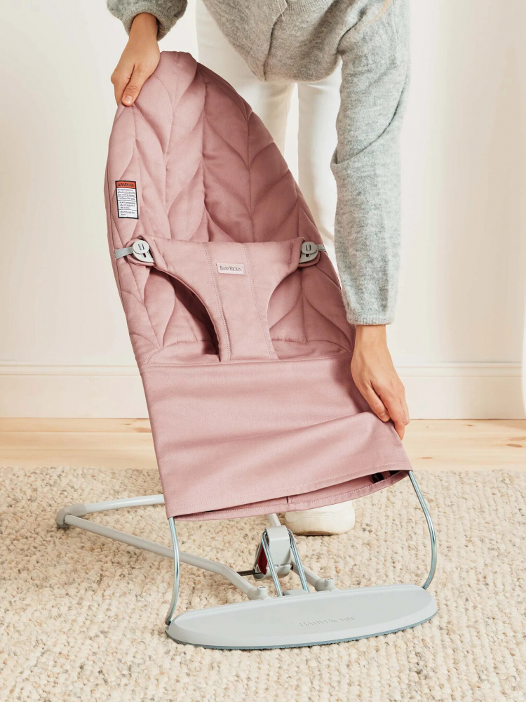 Balansoar BabyBjorn Bliss Pink, Ergonomic - imagine 6