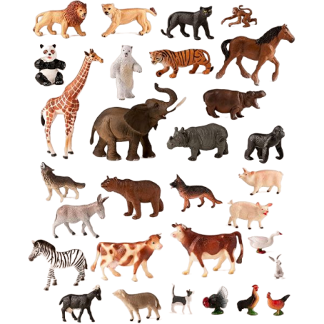 Set 30 Figurine Animale Miniland | Didactic