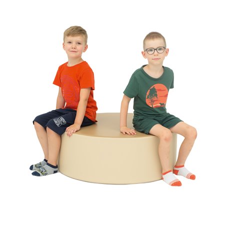 Puf Bej Moje Bambino cu Certificat Oeko-Tex - imagine 2