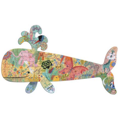 Puzzle Djeco Balena 150 piese - Educativ - imagine 2