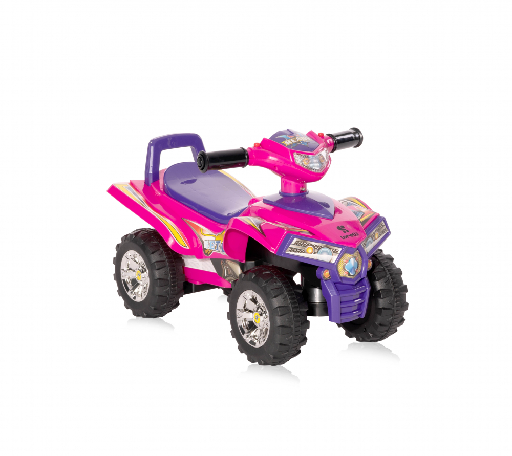 ATV Lorelli Pink Fără Pedale cu Muzică și Lumini