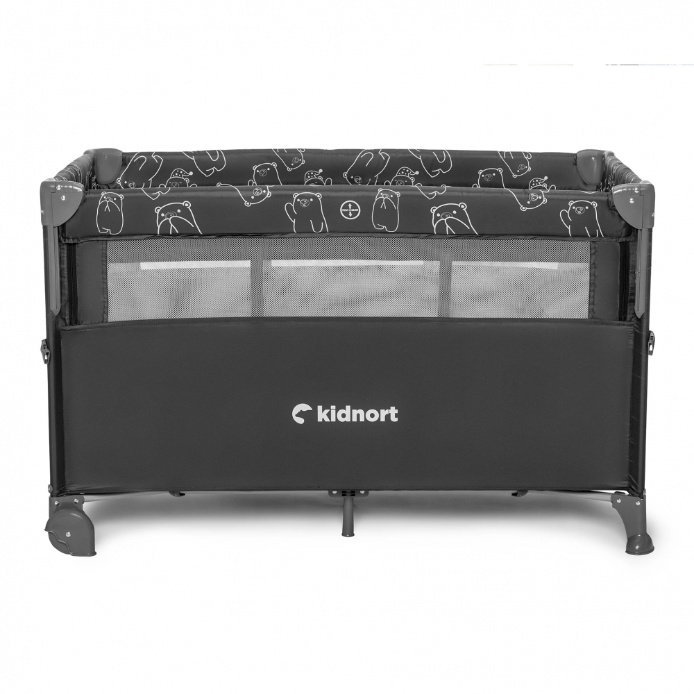 Patut Călătorie Kidnort 3 în 1 Dark Grey - imagine 2