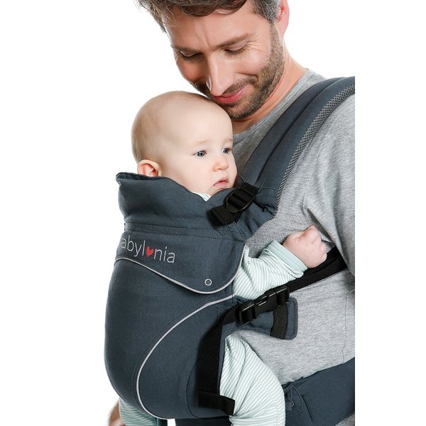 Sistem Purtare Babylonia Flexia Deep Grey, 0-4 Ani - imagine 7