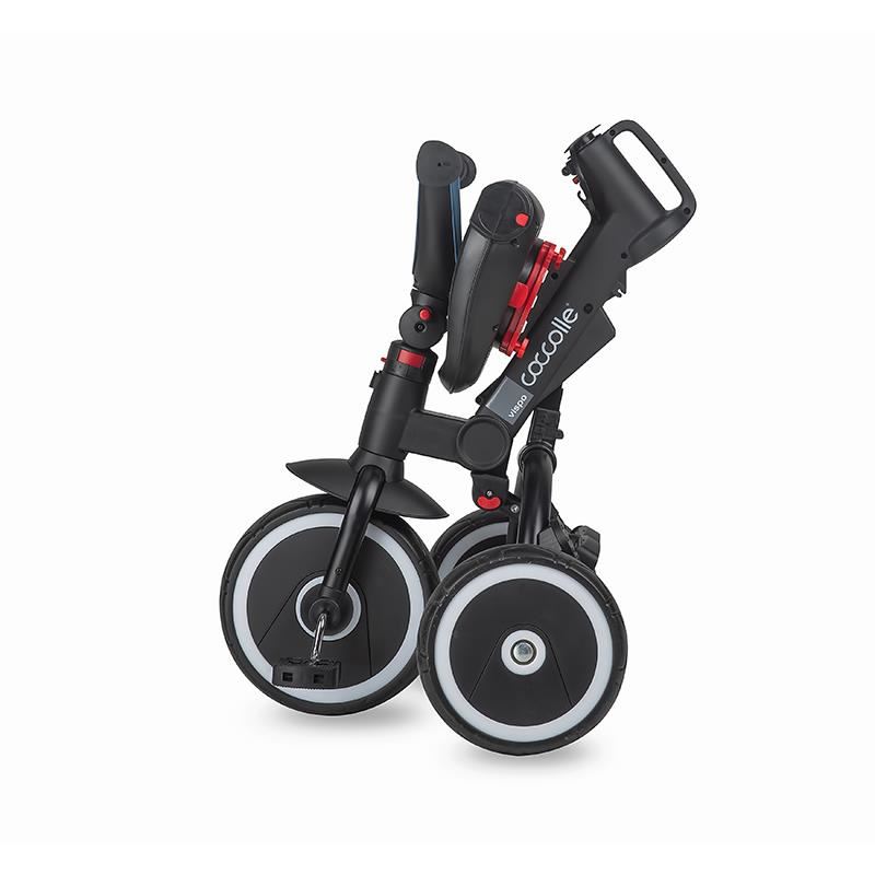 Coccolle Vispo Tricicletă Pliabilă Urban Grey - imagine 10