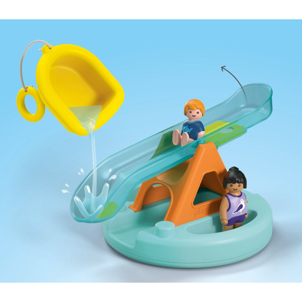 Balansoar apă Playmobil Junior Aqua - Distracție la baie - imagine 5