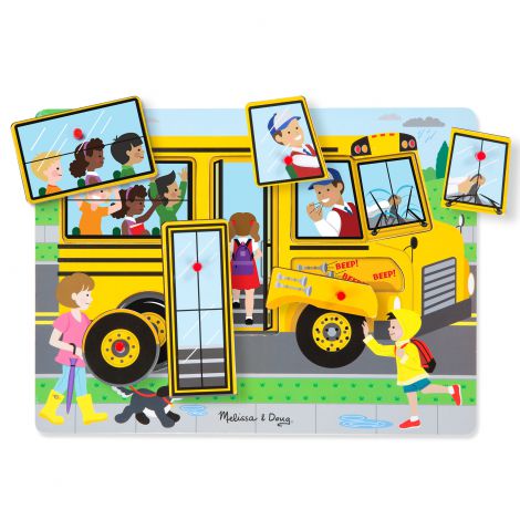 Puzzle Sonor La plimbare Melissa & Doug - imagine 5