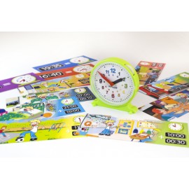 Ceas educativ Miniland pentru învățat timpul - imagine 2