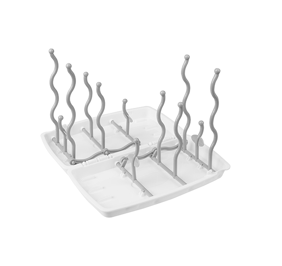 Suport Uscare Biberoane Babyono, Compact și Funcțional - imagine 6