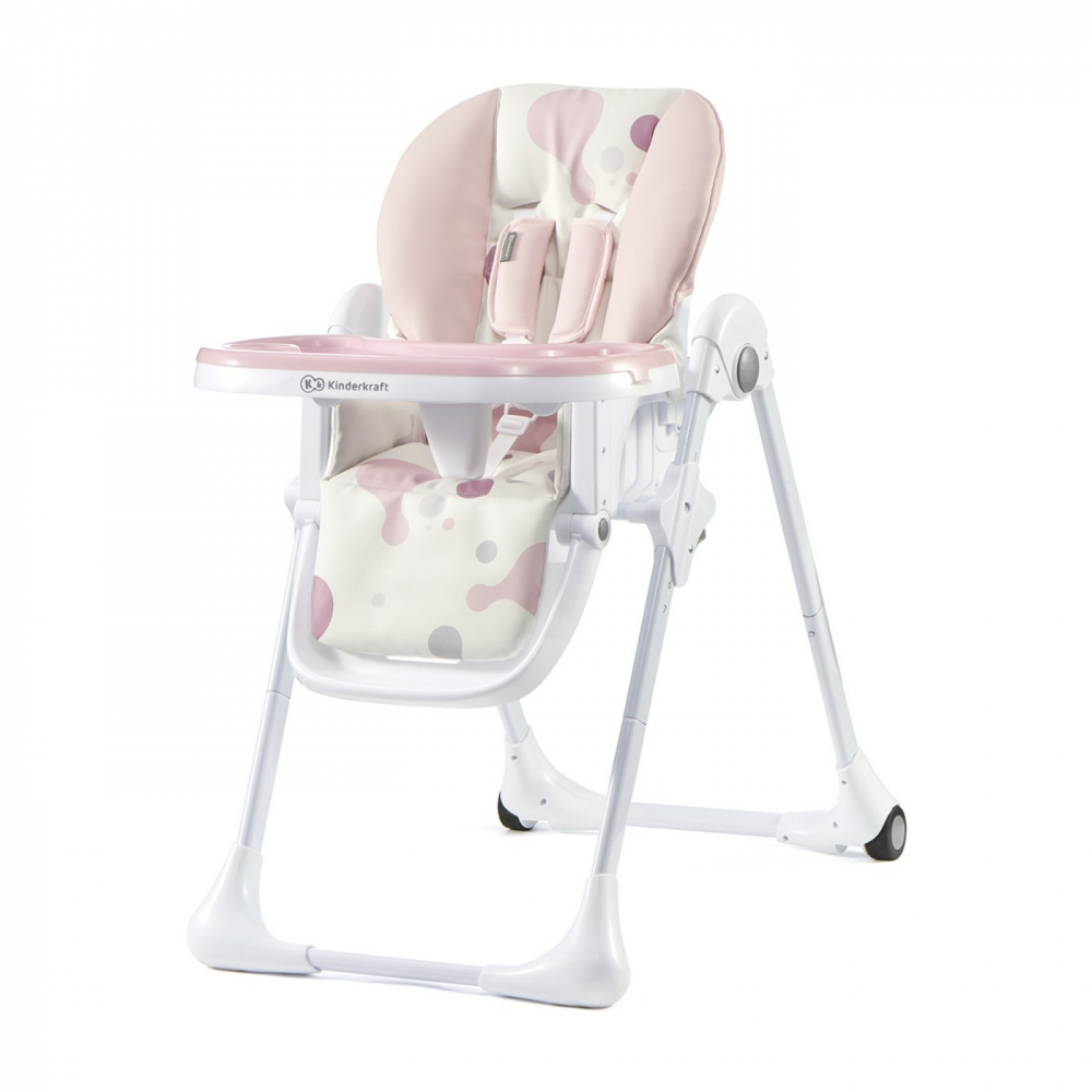 Scaun Masa Kinderkraft Yummy Pliabil Pink - imagine 8
