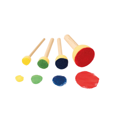 Set 40 Bureți Pictură Playbox | 4 Dimensiuni