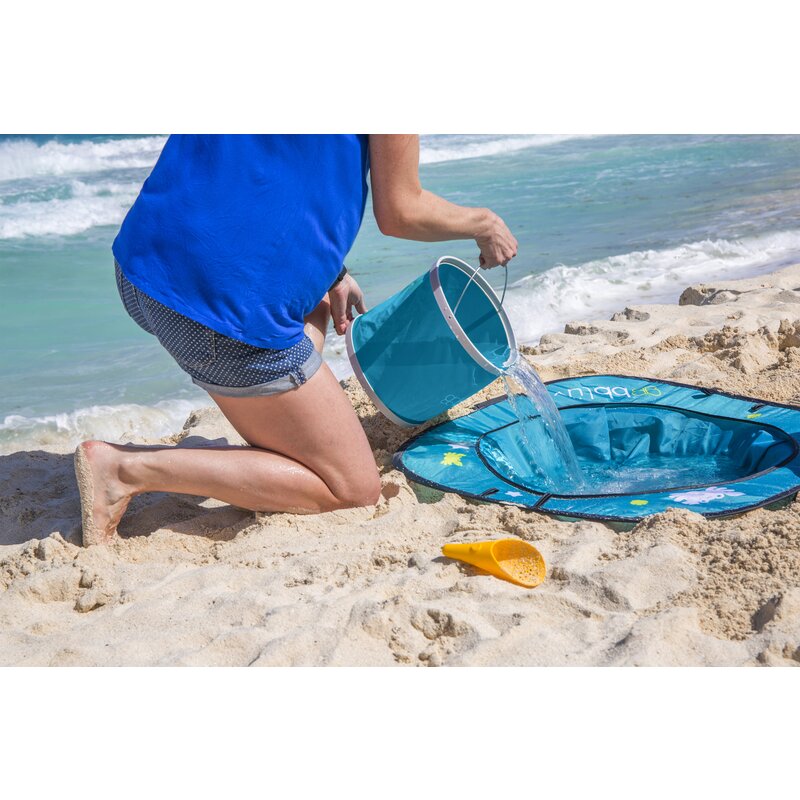 Piscina Copii Pliabila Bbluv Arena cu Accesorii, Albastra - imagine 6