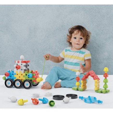 Vehicule Jumbo Peggy Quercetti | Joc Constructie Creativ - imagine 5