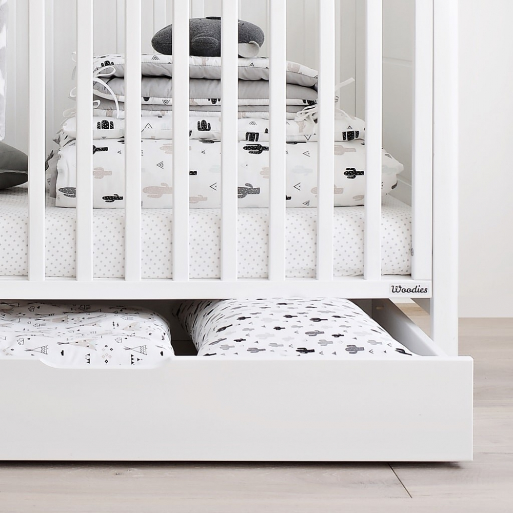 Sertar cu capac Woodies pentru patut 120x60 cm - imagine 3