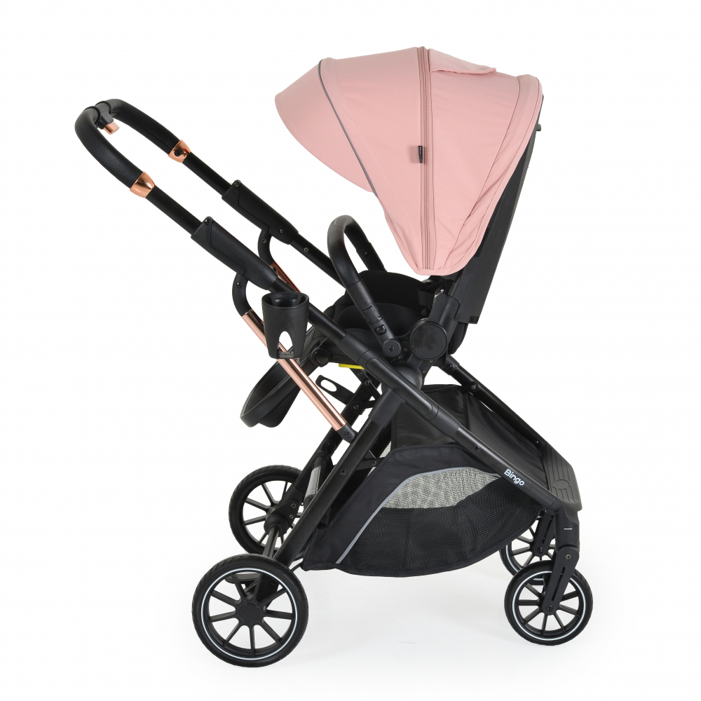 Carucior Moni Bingo 2in1 Pink - Transformabil