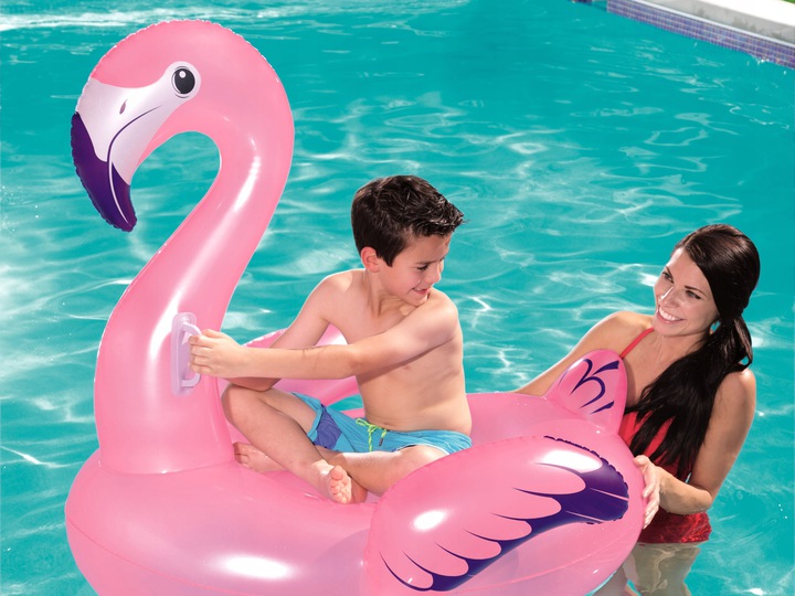 Saltea Gonflabilă Bestway Flamingo Roz 127 cm - imagine 6