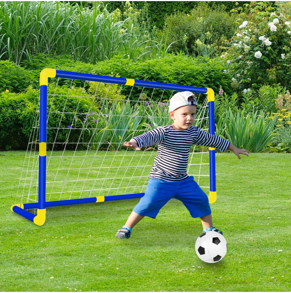 Set Poarta Fotbal Malplay cu Minge si Pompa - imagine 12