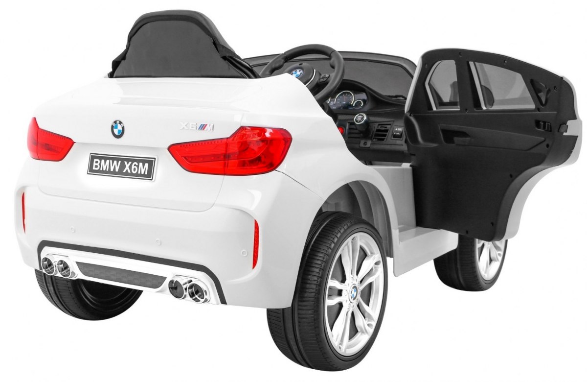 Masinuta Electrica BMW X6M Alb pentru Copii - imagine 5