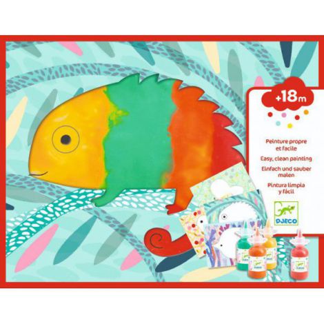 Djeco Bebe Apasă și Pictează - Set Creativ +18 Luni
