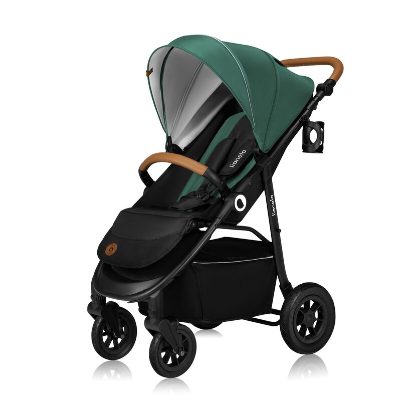 Carucior Lionelo Natt, 0-22 kg, Verde - imagine 2