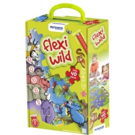 Puzzle Educațional Numere 40 Piese - Miniland