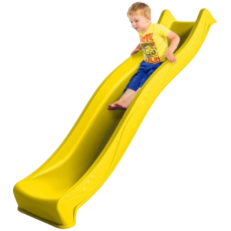 Tobogan KBT Yulvo 2.2m HDPE Galben