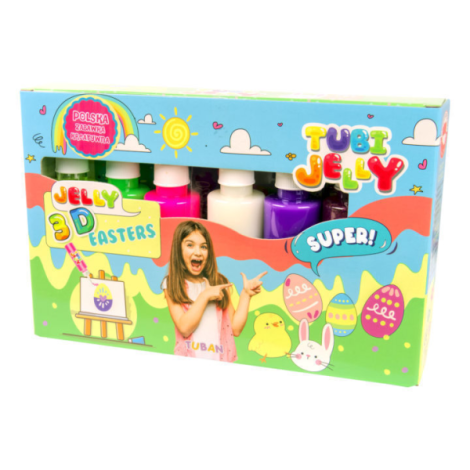 Tuban Tubi Jelly - Set Modelare 6 Culori