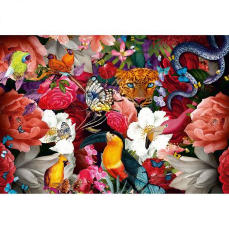 Puzzle Flori 300 Piese Ravensburger - Relaxare Garantată - imagine 2