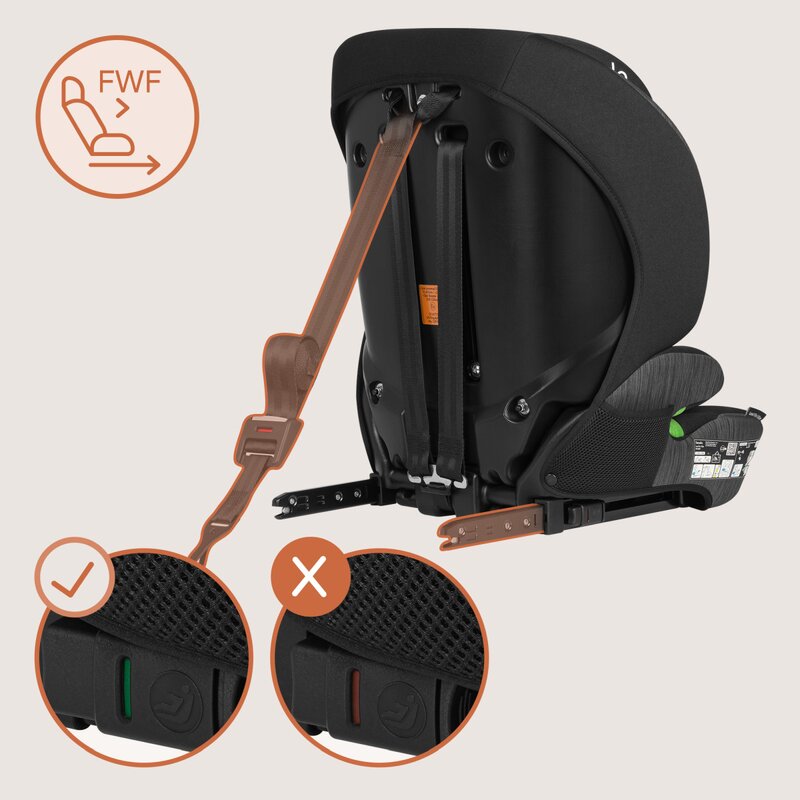 Lionelo Levi Fix - Scaun Auto i-Size Sigur - imagine 5