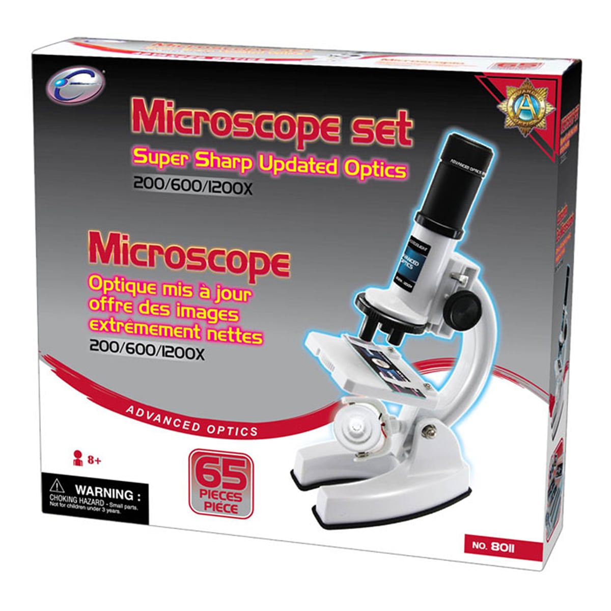 Eastcolight Microscop 200-1200x, 65 Piese, Educativ