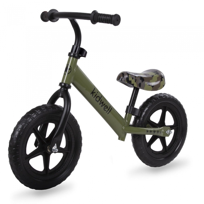 Kidwell Rebel Khaki 12 inch, Bicicleta fără pedale ușoară - imagine 6
