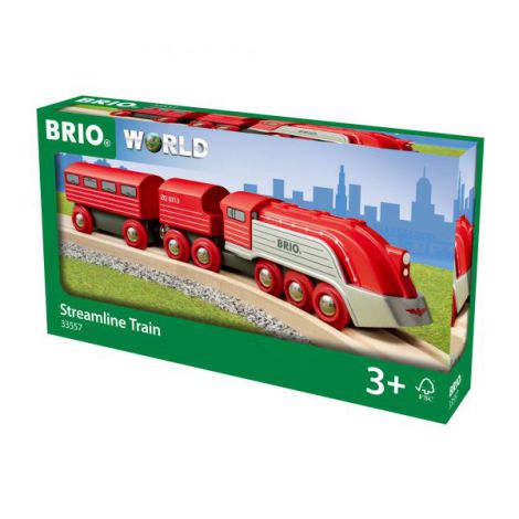 Tren Aerodinamic Brio 33557 - Design Retro-Futurist