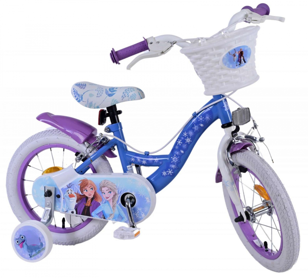 Bicicleta Disney Frozen 14" Eandl cu Frâne și Cos - imagine 9