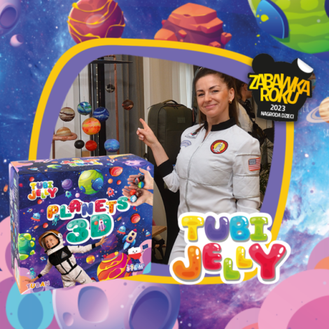 Set Tuban Tubi Jelly Planete | Creează-ți Galaxia - imagine 7