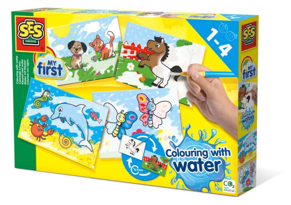 Set Colorat cu Apa Ses Creative | Jucărie Curată