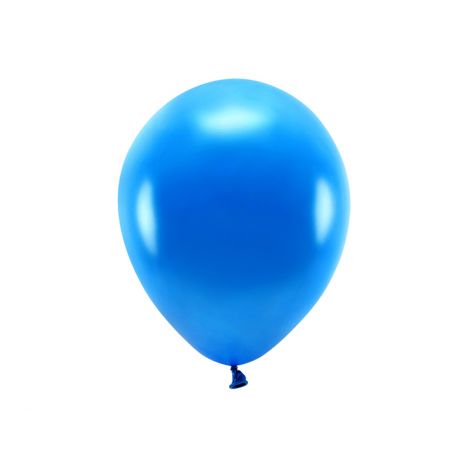 Party Deco Baloane Metalice Bleumarin Eco 10buc