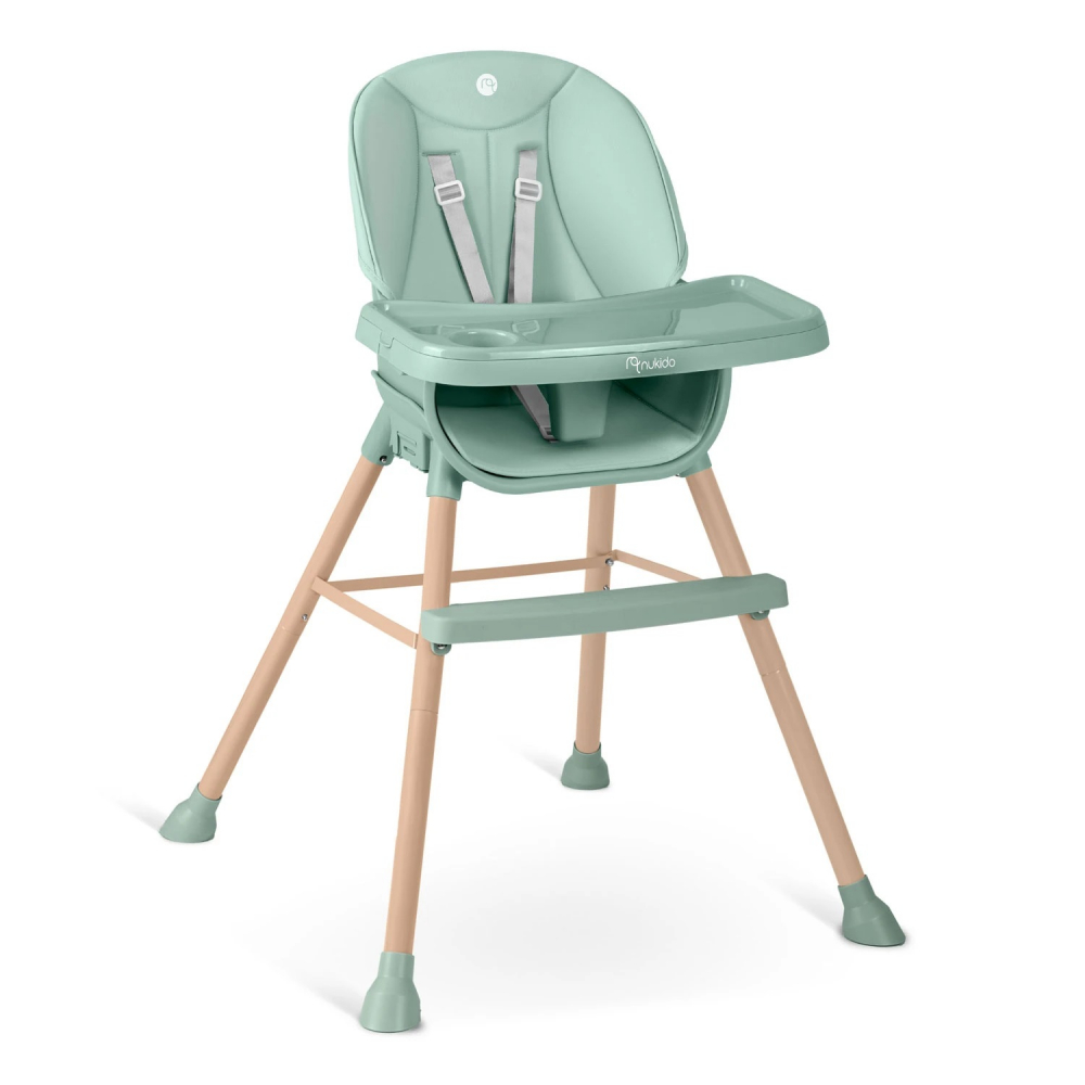 Scaun masa 3in1 Nukido Verde multifuncțional - imagine 6