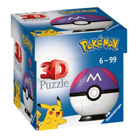 Puzzle 3D Pokemon Bila | Ravensburger 54 Piese - imagine 2