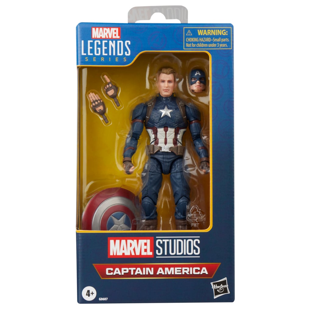 Figurina Marvel Legends Captain America, 15 cm