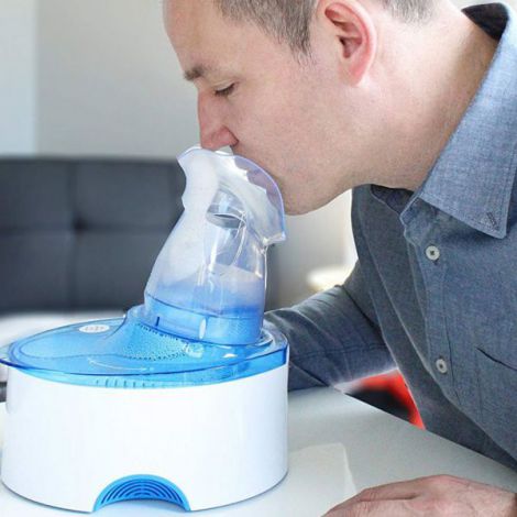 Umidificator Crane 2 in 1 cu Inhalator, Abur Cald - imagine 8