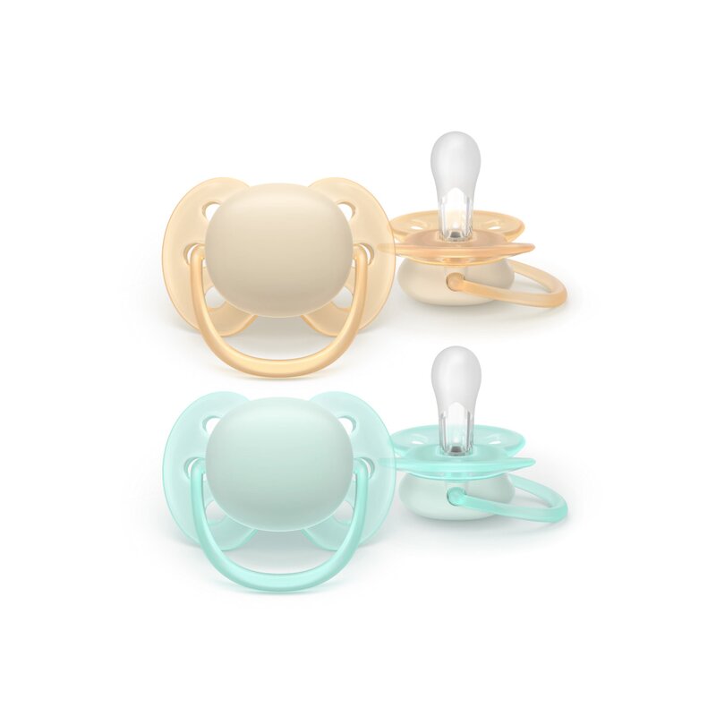 Set 2 Suzete Philips Avent Ultra Soft 0-6Luni