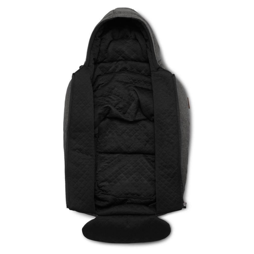 Sac Port-Bebe Tulip 0-15 Luni Asphalt ABC Design - imagine 3