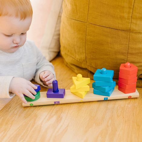 Jucarie educativa Melissa & Doug Sortare Forme - imagine 3
