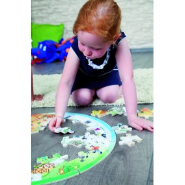 Puzzle Circular Anotimpurile Beleduc Educativ - imagine 7