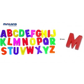 Set 155 litere magnetice Miniland | Invatare distractiva - imagine 2