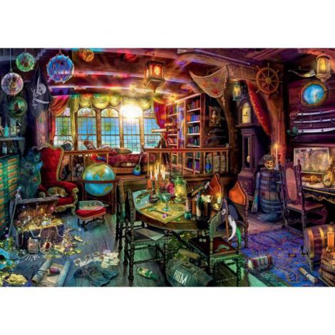 Puzzle Viața de Pirat 1000 piese Ravensburger - imagine 3